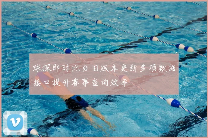 球探即时比分旧版本更新多项数据接口提升赛事查询效率